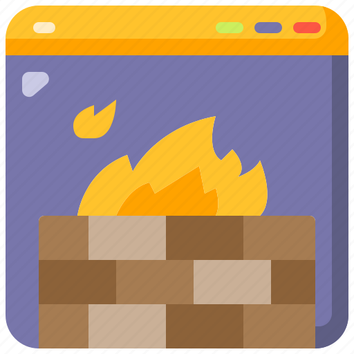 Firewall, internet, security, web, protection, ui, seo icon - Download on Iconfinder