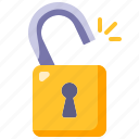 unlocked, padlock, tools, utensils, secure, security, lock