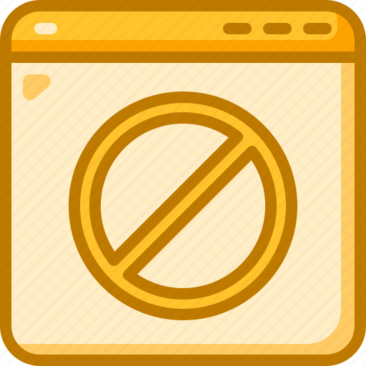 Ban, banned, web, protection, internet, security, ui icon - Download on Iconfinder