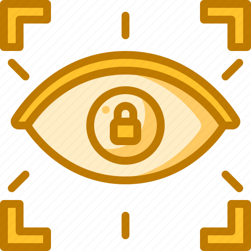 Eye, recognition, protection, retinal, scan, test, iris icon - Download on Iconfinder