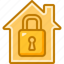 house, lock, security, padlock, insurance, secure, home