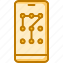 pattern, lock, code, electronics, mobile, phone, smartphone, security, application