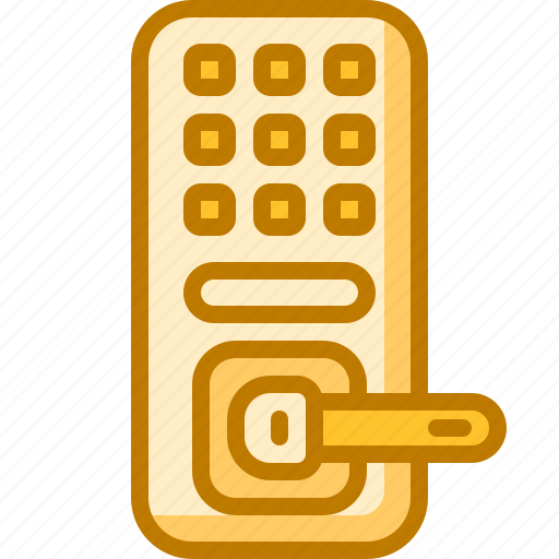 Smart, lock, smarthome, home, automation, electronics, door icon - Download on Iconfinder