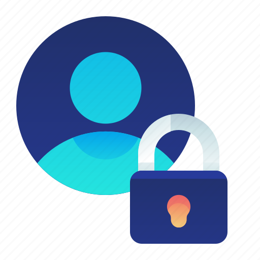 Account, lock, privacy, protection, user icon - Download on Iconfinder