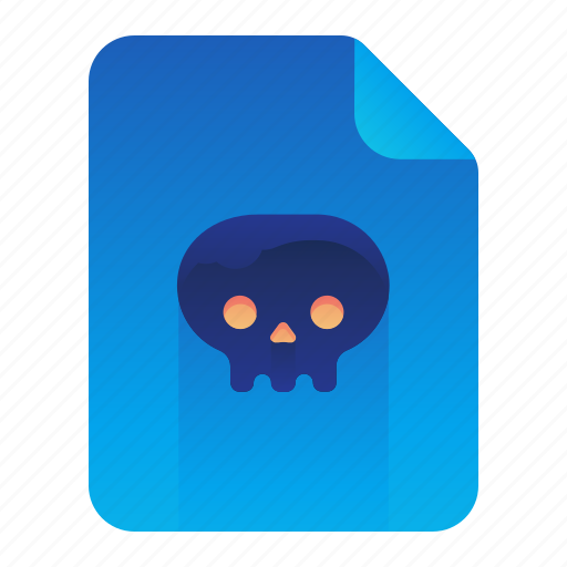 Document, file, infected, lethal, virus icon - Download on Iconfinder