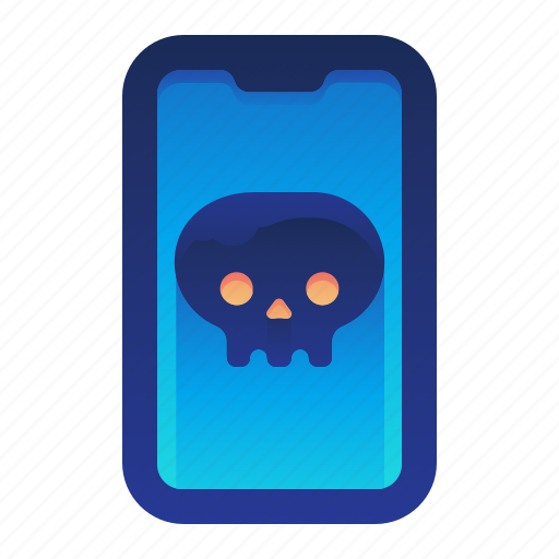 Infected, lethal, mobile, phone, smartphone, virus icon - Download on Iconfinder