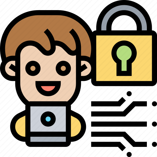 Cybersecurity, connection, lock, security, internet icon - Download on Iconfinder