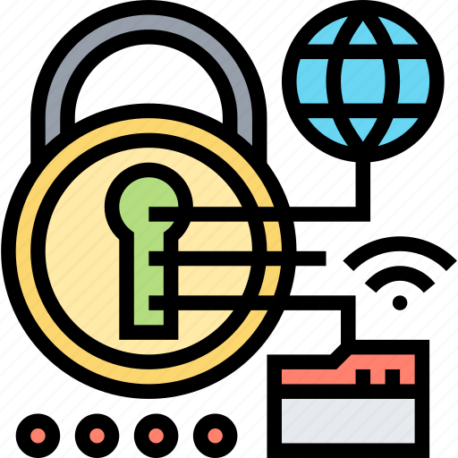 Padlock, key, access, connect, data icon - Download on Iconfinder