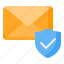 email, mail, message, envelope, security, protection, shield 