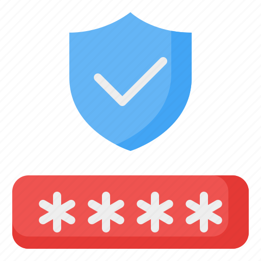 Password, passkey, code, access, shield, security, protection icon - Download on Iconfinder