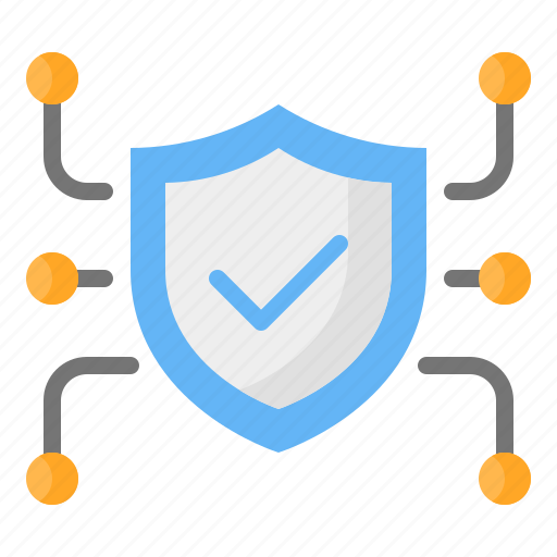 Encryption, encrypt, data, circuit, shield, security, protection icon - Download on Iconfinder