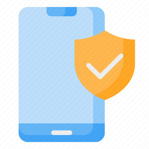 Mobile, phone, smartphone, shield, antivirus, security, protection icon - Download on Iconfinder