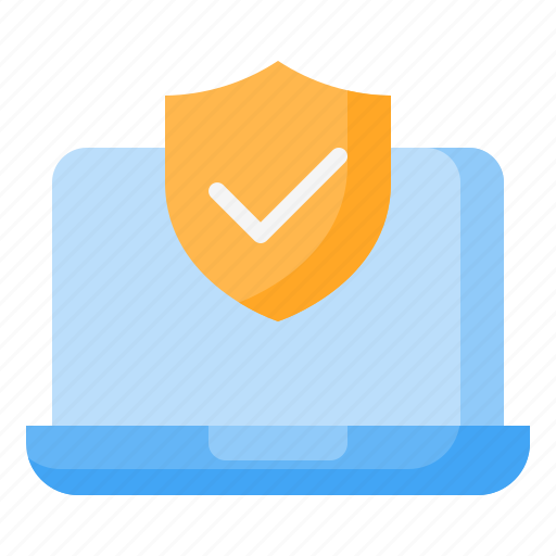 Laptop, computer, shield, antivirus, secure, security, protection icon - Download on Iconfinder