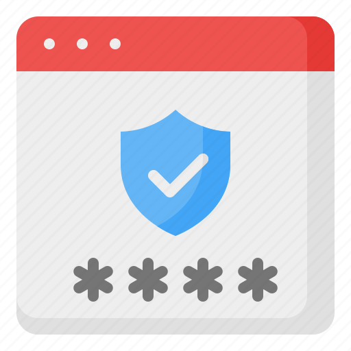 Website, web, browser, password, login, security, protection icon - Download on Iconfinder