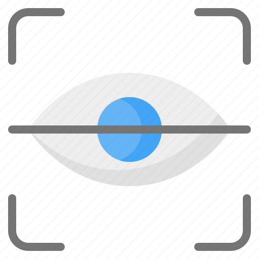 Eye, retinal, biometric, recognition, identification, scan, security icon - Download on Iconfinder