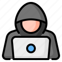 hacker, hack, spyware, crime, avatar, laptop, computer