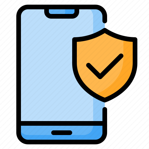 Mobile, security, phone, smartphone, shield, antivirus, protection icon - Download on Iconfinder
