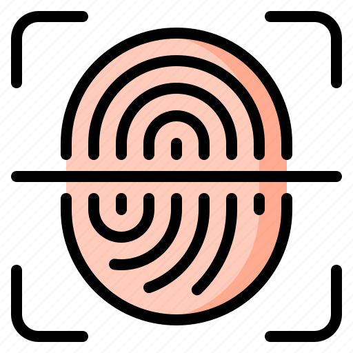 Fingerprint, touch id, recognition, biometric, identification, scan, scanner icon - Download on Iconfinder