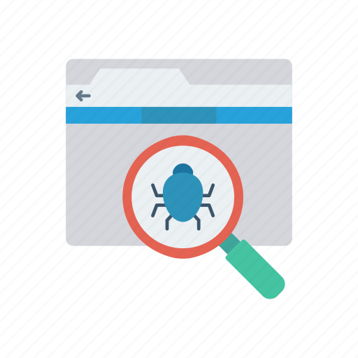 Bug, insect, search, virus icon - Download on Iconfinder