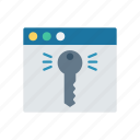 access, key, lock, password, web