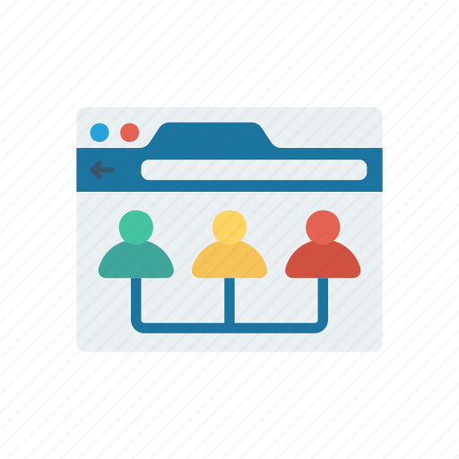 Group, management, online, organization, team icon - Download on Iconfinder