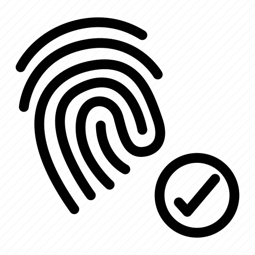 Fingerprint, scan, security, safety, secure, locked, unlock icon - Download on Iconfinder