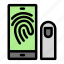 fingerprint, scan, scanner, security, finger, protection, secure 
