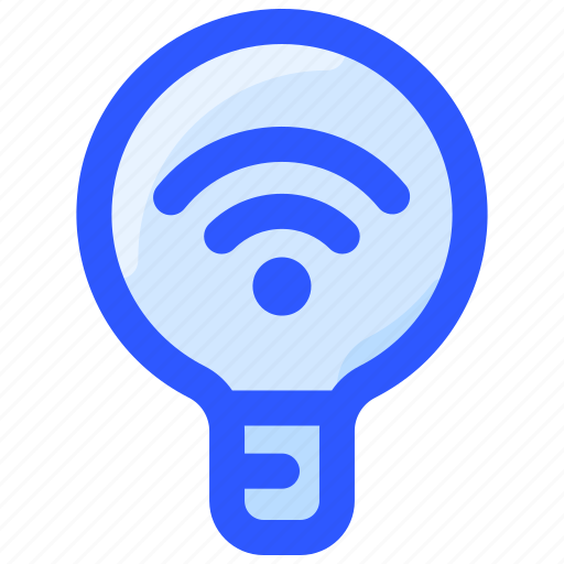 Bulb, lamp, light, smart, wireless icon - Download on Iconfinder