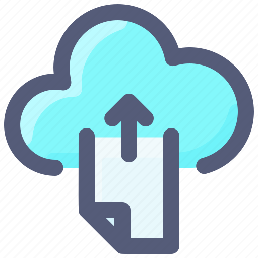 Cloud, data, file, internet, upload icon - Download on Iconfinder