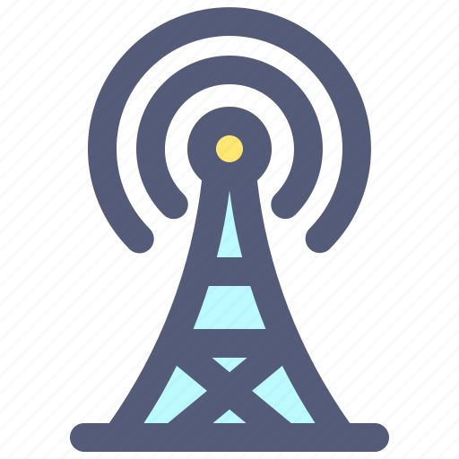 Communication, internet, signal, tower icon - Download on Iconfinder