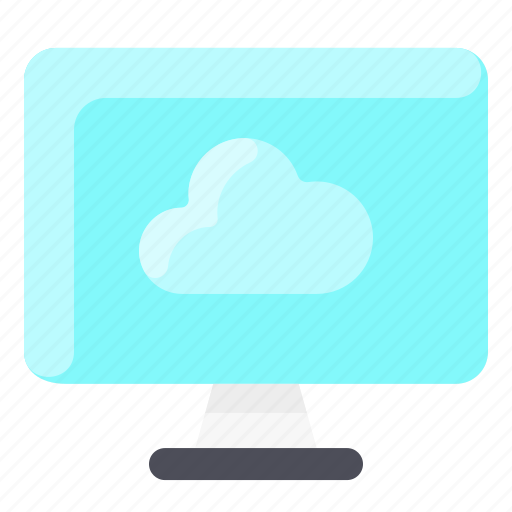 Cloud, computer, internet, monitor, system icon - Download on Iconfinder