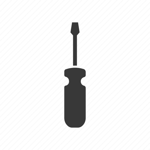 Instrument, screwdriver, silhouette, tool, wrench icon - Download on Iconfinder