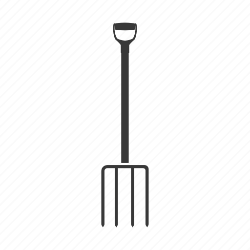 Fork, instrument, pitchfork, silhouette, tool icon - Download on Iconfinder