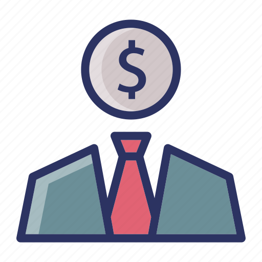 Dollar, investment, money, suit icon - Download on Iconfinder