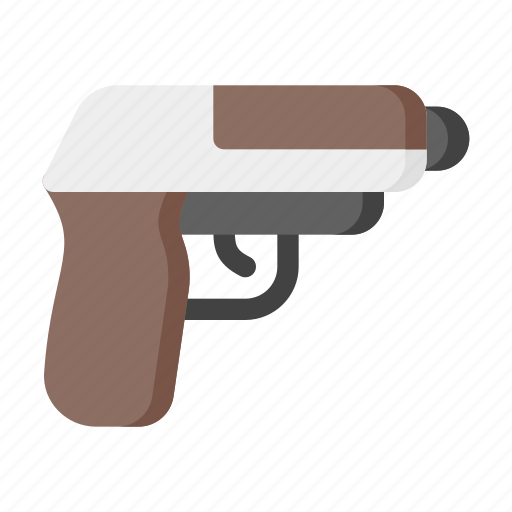 Gun, handgun, weapon, crime, shoot icon - Download on Iconfinder