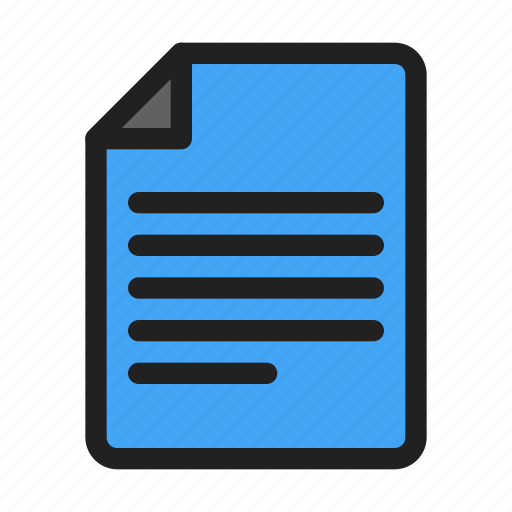 File, document, contract, page, word icon - Download on Iconfinder