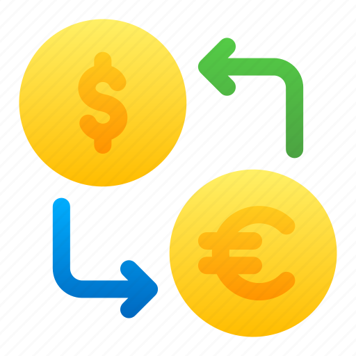 Exchange, currency, money, dollar, euro, conversion icon - Download on Iconfinder