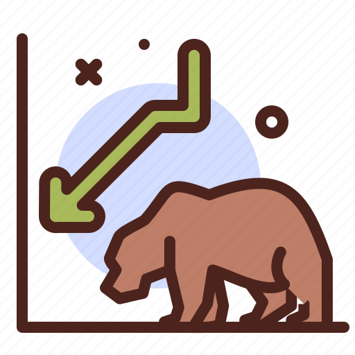 Market, bear, finance, business icon - Download on Iconfinder