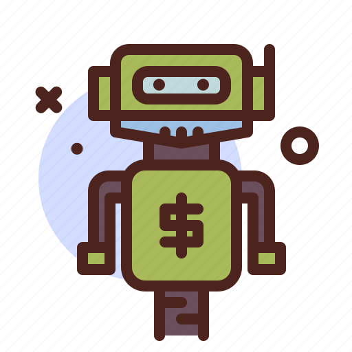 Robot, finance, business icon - Download on Iconfinder