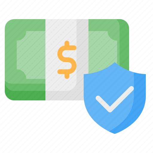Insurance, protection, security, shield, money, dollar, payment icon - Download on Iconfinder