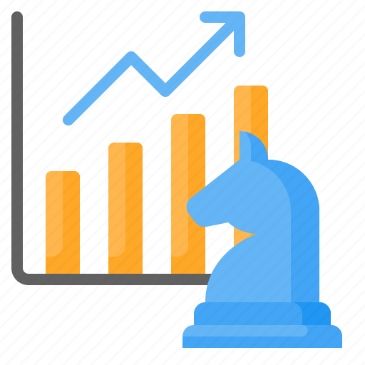 Strategy, investment, invest, plan, business, bar chart, chess icon - Download on Iconfinder