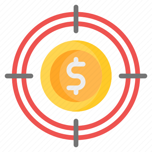 Target, aim, goal, money, dollar, marketing, business icon - Download on Iconfinder