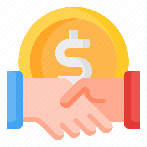 Partnership, partners, handshake, shake hands, agreement, money, business icon - Download on Iconfinder
