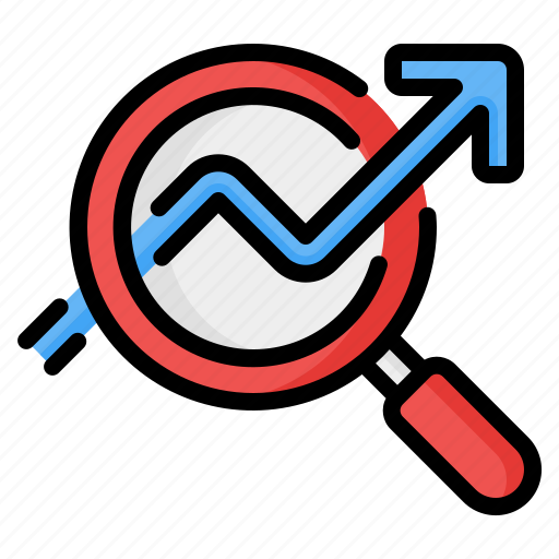 Research, search, monitoring, investment, analytics, seo, magnifying glass icon - Download on Iconfinder