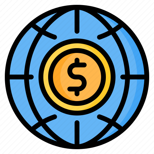 Global, globe, world, investment, economy, money, market icon - Download on Iconfinder