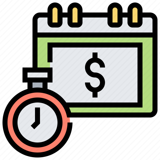 Calendar, duration, investment, planner, schedule icon - Download on Iconfinder