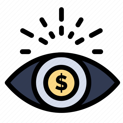 Business, eye, investment, money icon - Download on Iconfinder