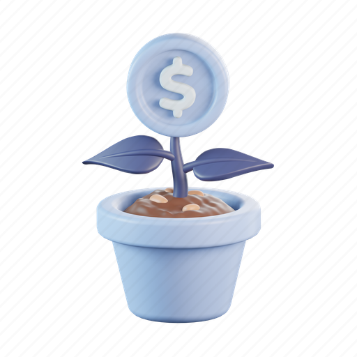 Money, plant, investment, coin, dollar icon - Download on Iconfinder