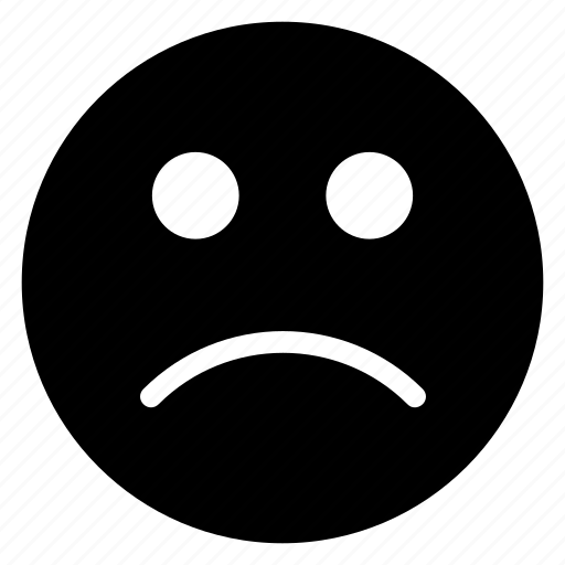 Sad, emoji, emoticons, emotions, expression, sorrow icon - Download on Iconfinder