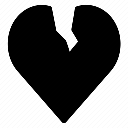 Heart, breakup, broken, health, love, romantic, sad icon - Download on Iconfinder